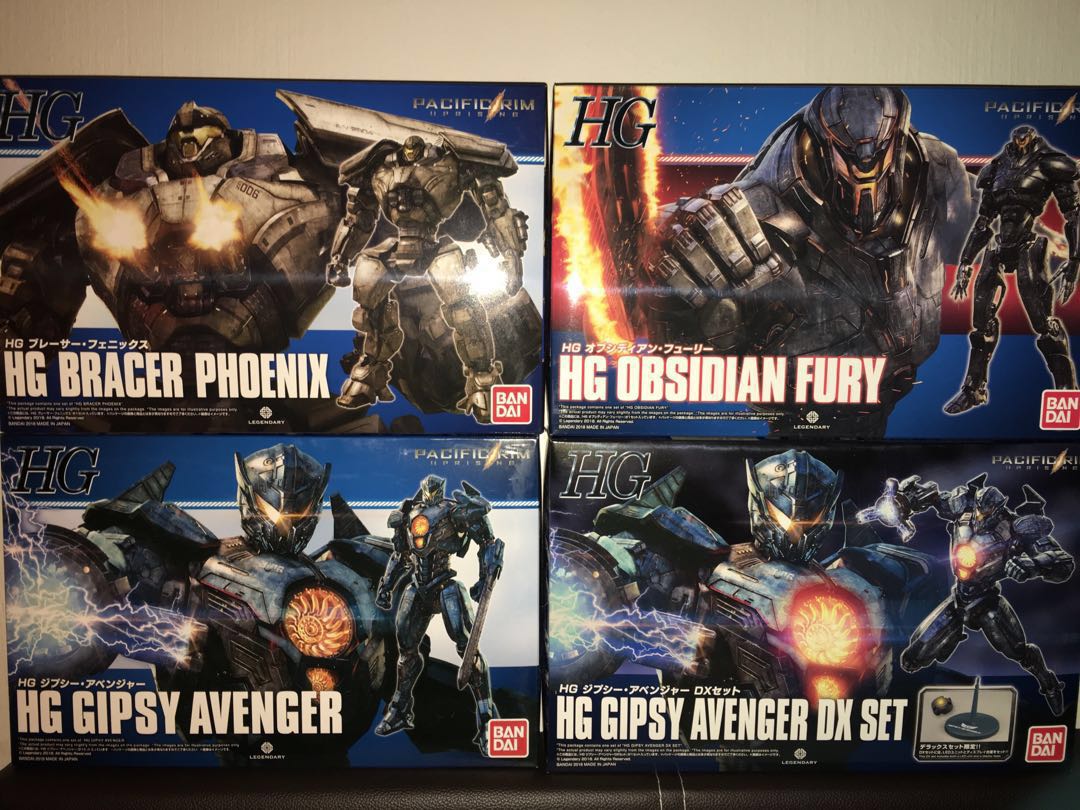 HG Pacific Rim Kits Set, Hobbies & Toys, Toys & Games on Carousell