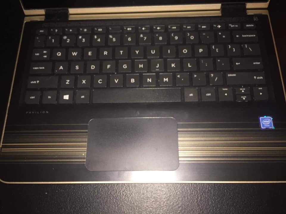 HP PAVILION x360 CONVERTIBLE CELERON GOLD (Category: Laptops & Notebooks) located in Quezon City. Submitted by co.coph (Listing ID 162671515, Image 2). Description: see flaw on 4th pic.
