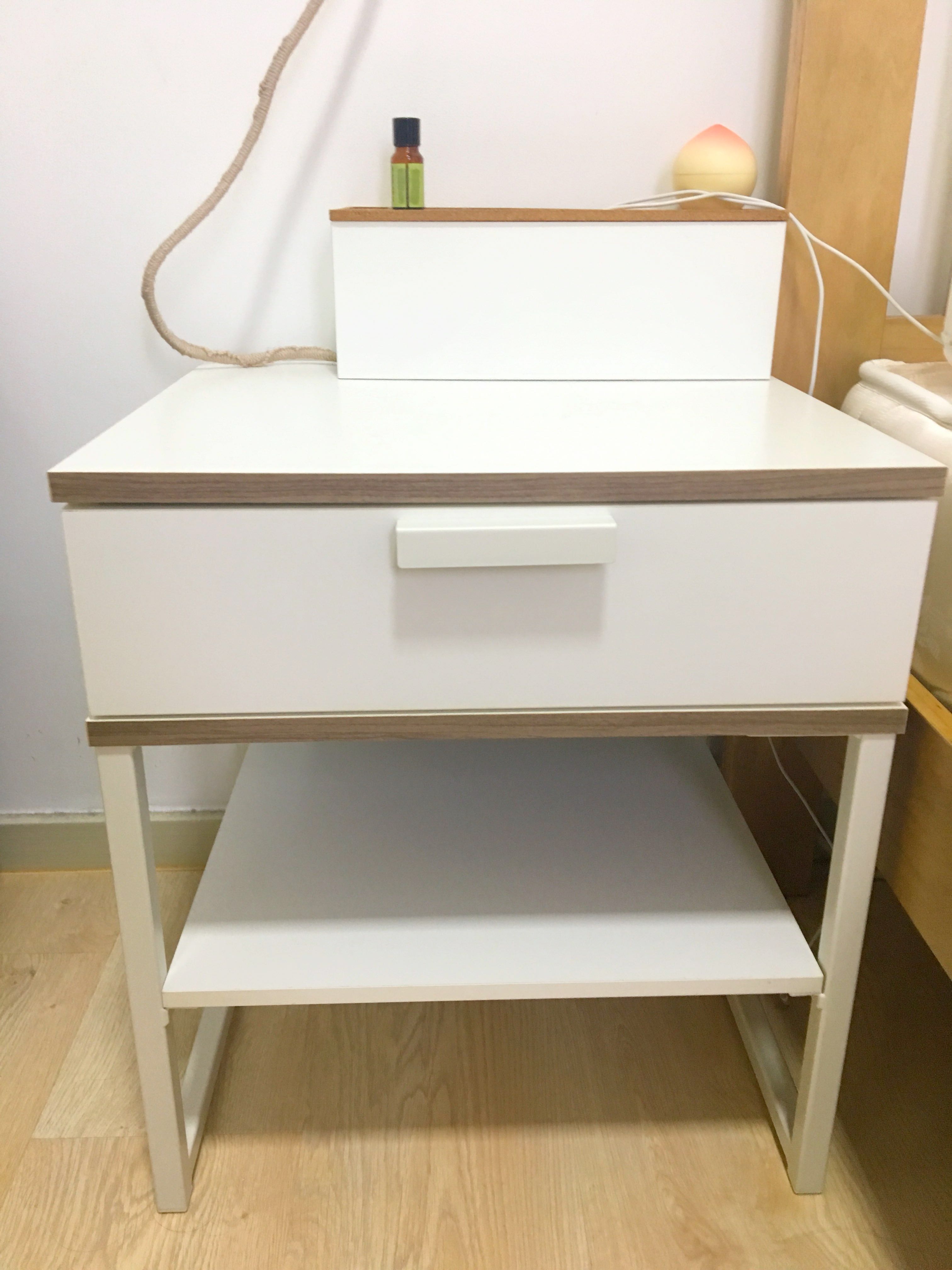IKEA Bedside Table, Furniture & Home Living, Furniture, Tables & Sets
