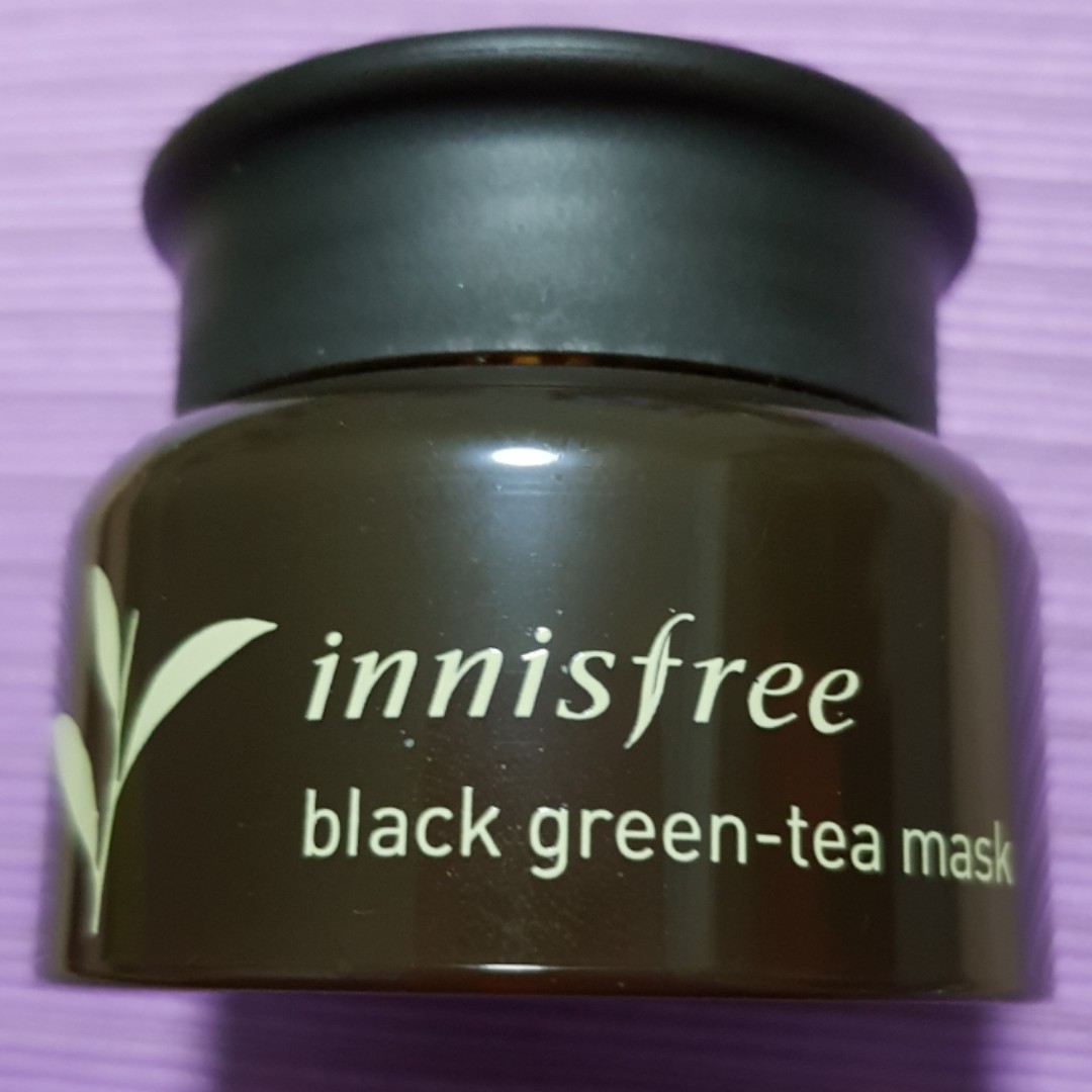 Innisfree black greentea mask, Beauty & Personal Care, Bath & Body