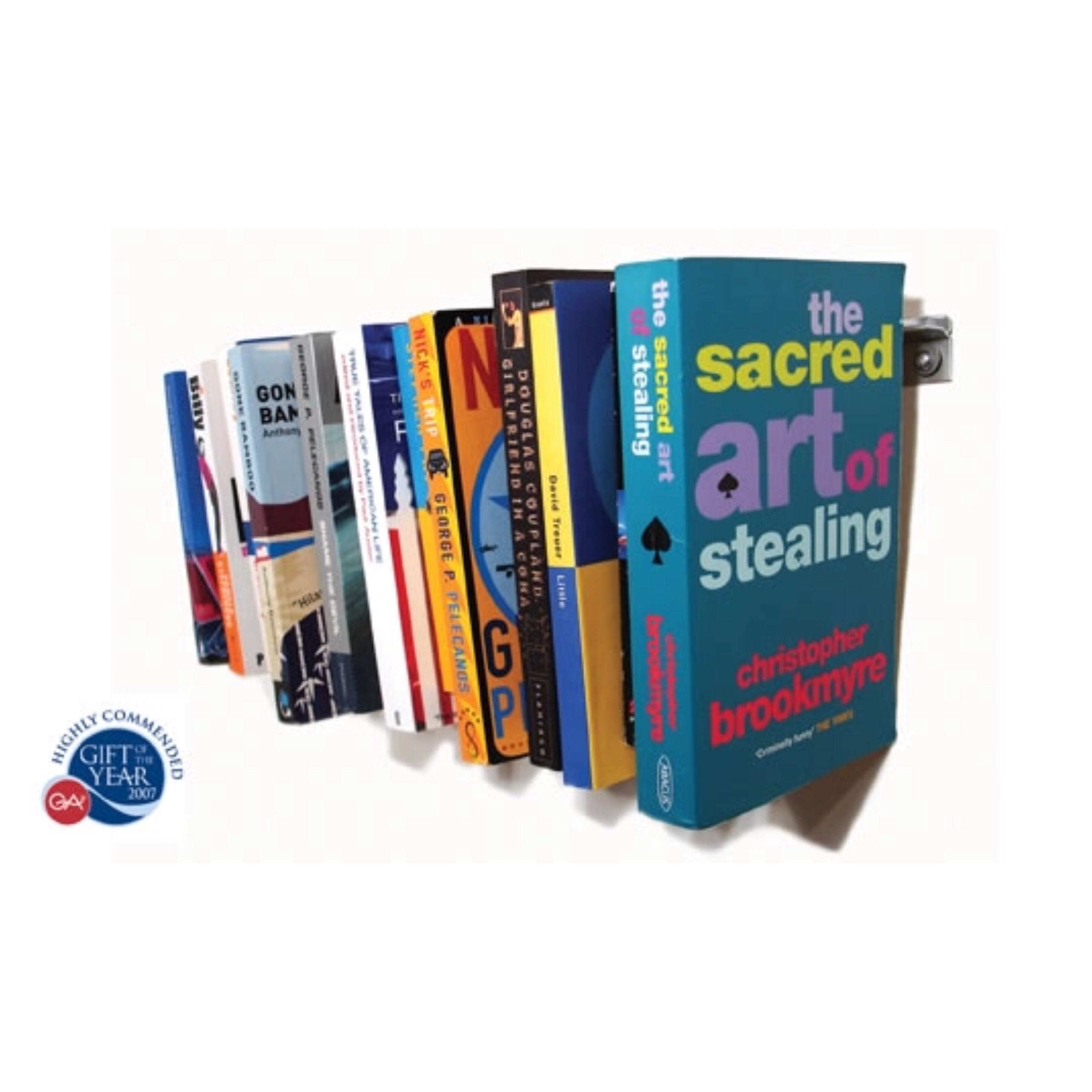 Invisible Bookshelf Sticklebook Furniture Others On Carousell