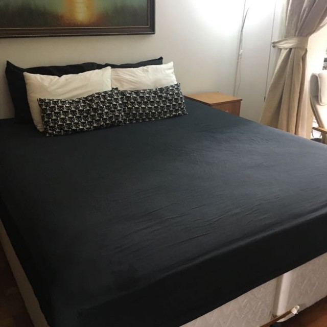 Italian Pocket Spring Mattress And Wooden Bed Frame Furniture Beds