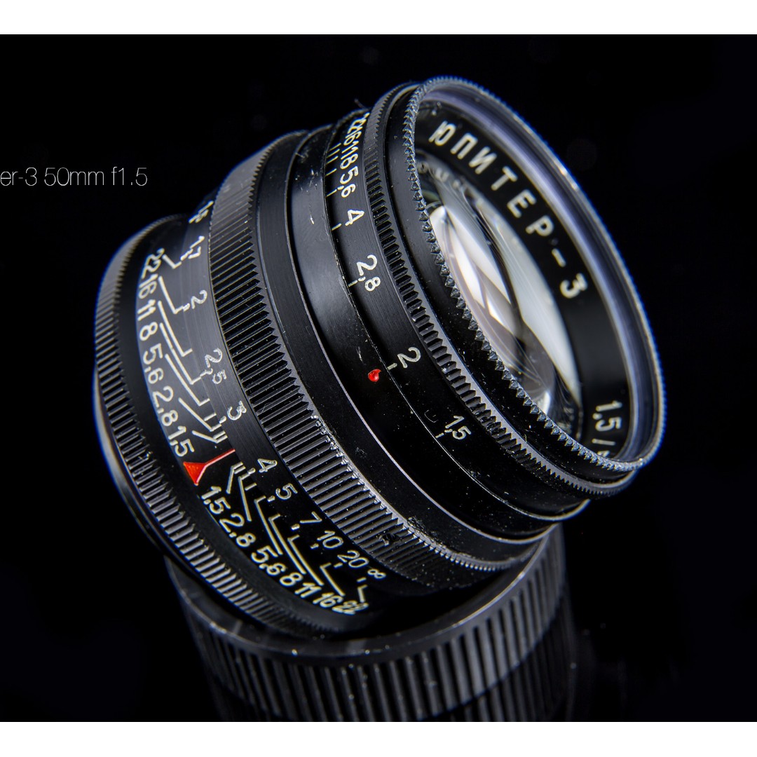 Jupiter-3 50mm f1.5 L39 LTM Leica A72 Fujifilm, 攝影器材, 鏡頭及