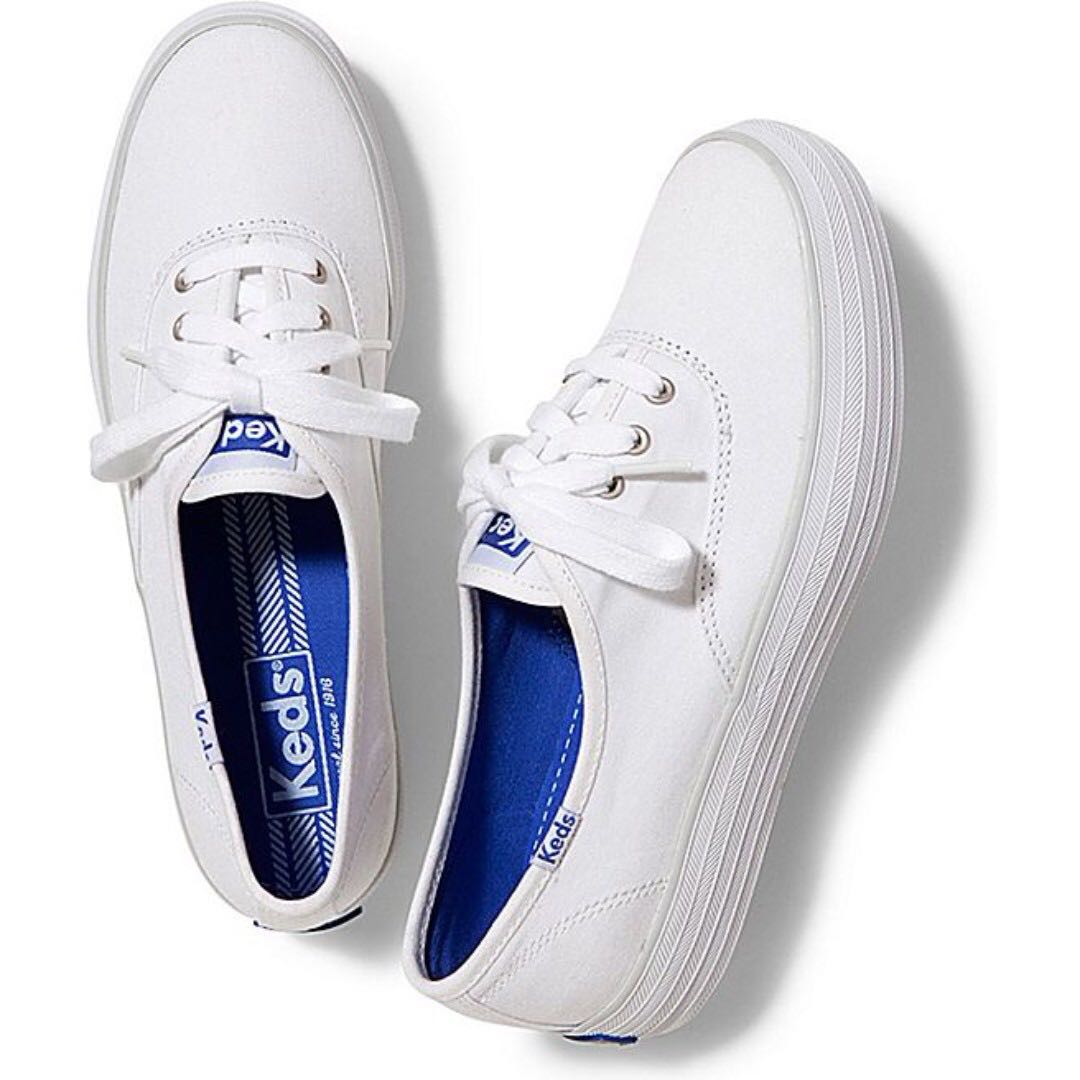 Keds BRAND NEW Triple Seasonal Solid Sneakers Women s Fashion Footwear Sneakers on Carousell