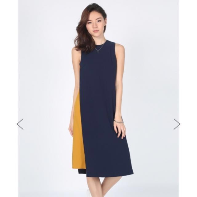 Love Bonito Latoya Midi Dress in Navy 