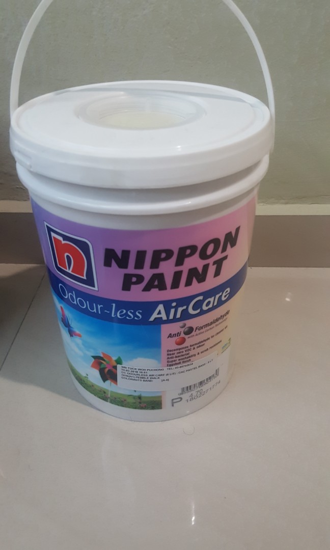 Nippon Paint Odourless AirCare PUCHONG, Everything Else on Carousell
