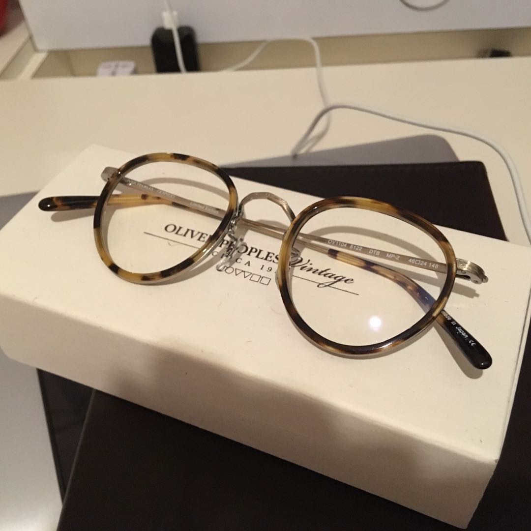 OLIVER PEOPLES mp-2 made in japan 雅 廃盤 - サングラス/メガネ