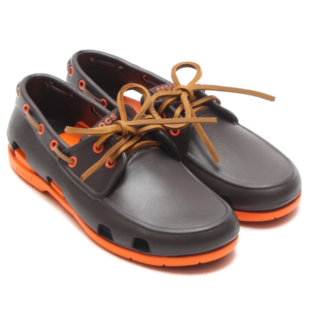 mens rubber boat shoes