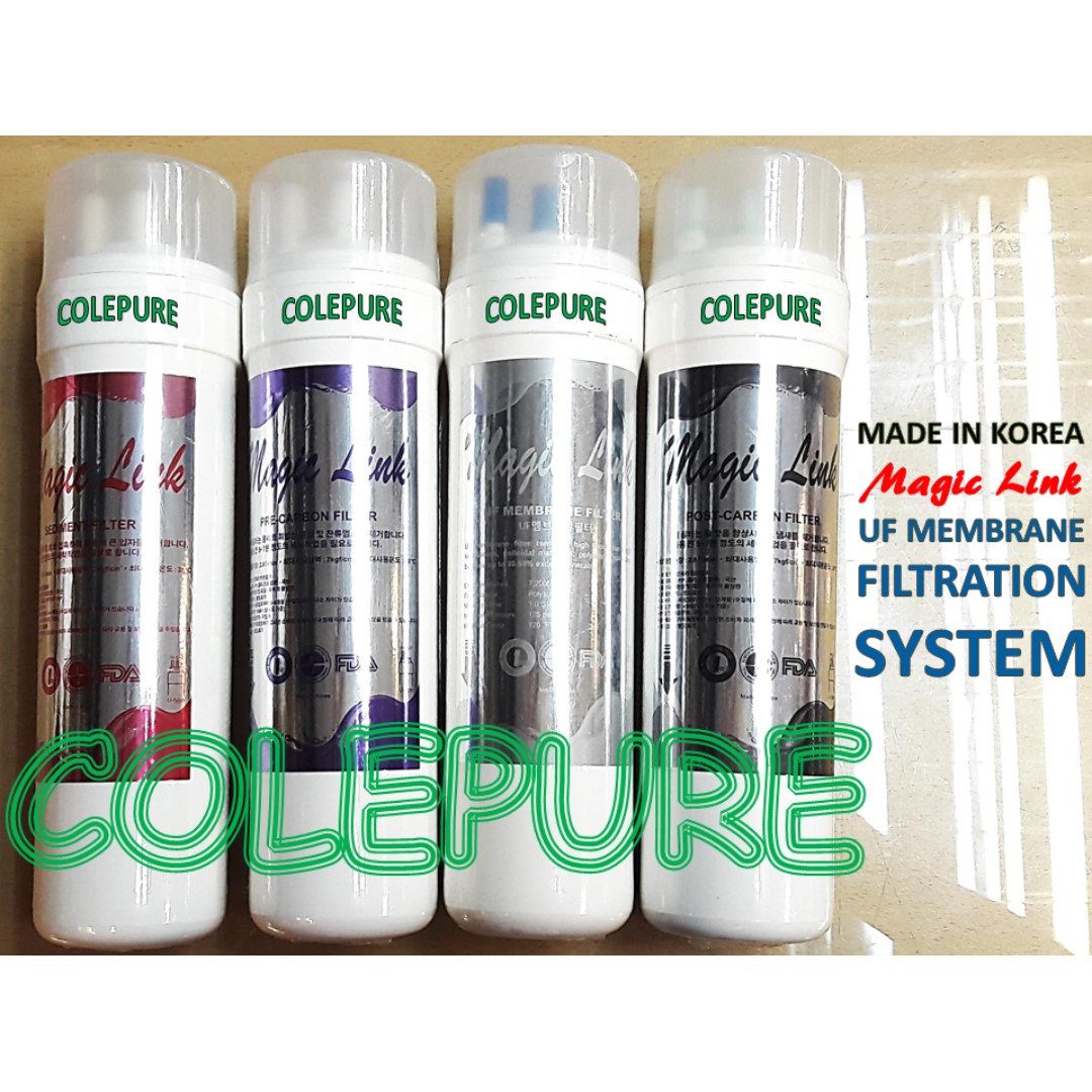 Korea MAGIC UF Membrane Filter Cartridge Alkaline RO Magic Tong Yang Water  Dispenser Purifier