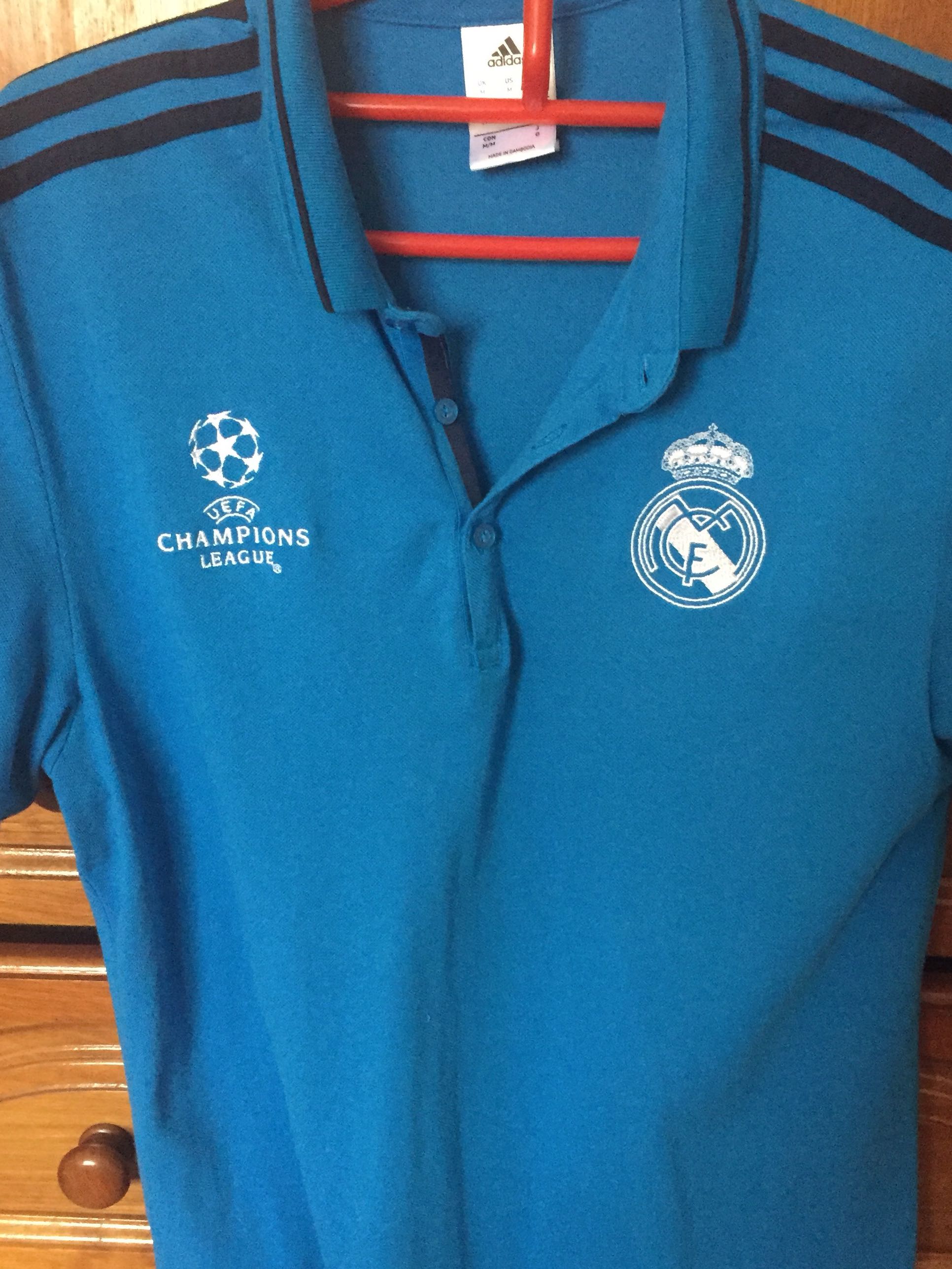 real madrid polo t shirt