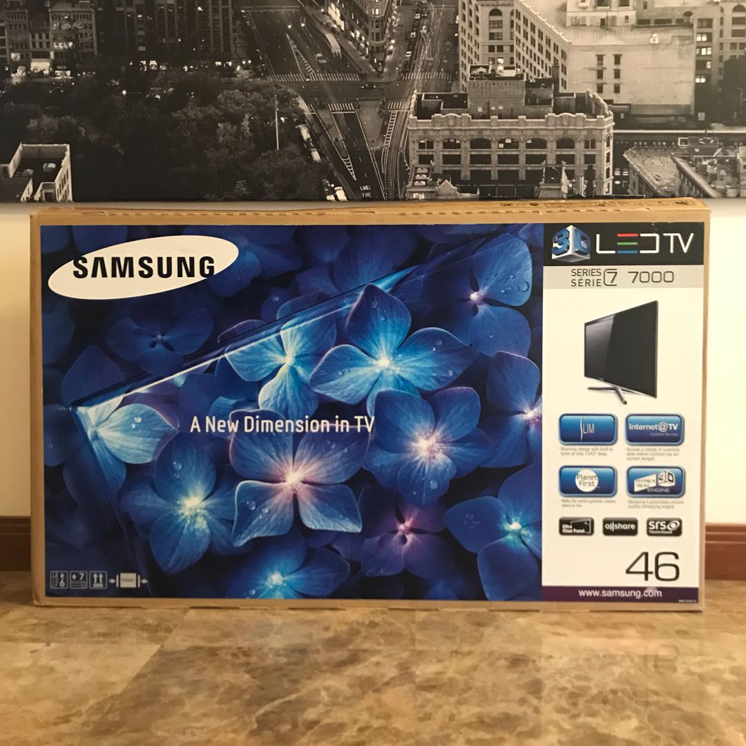 SamsungUA46C700046" FullHDLED TV, TV & Home Appliances, TV