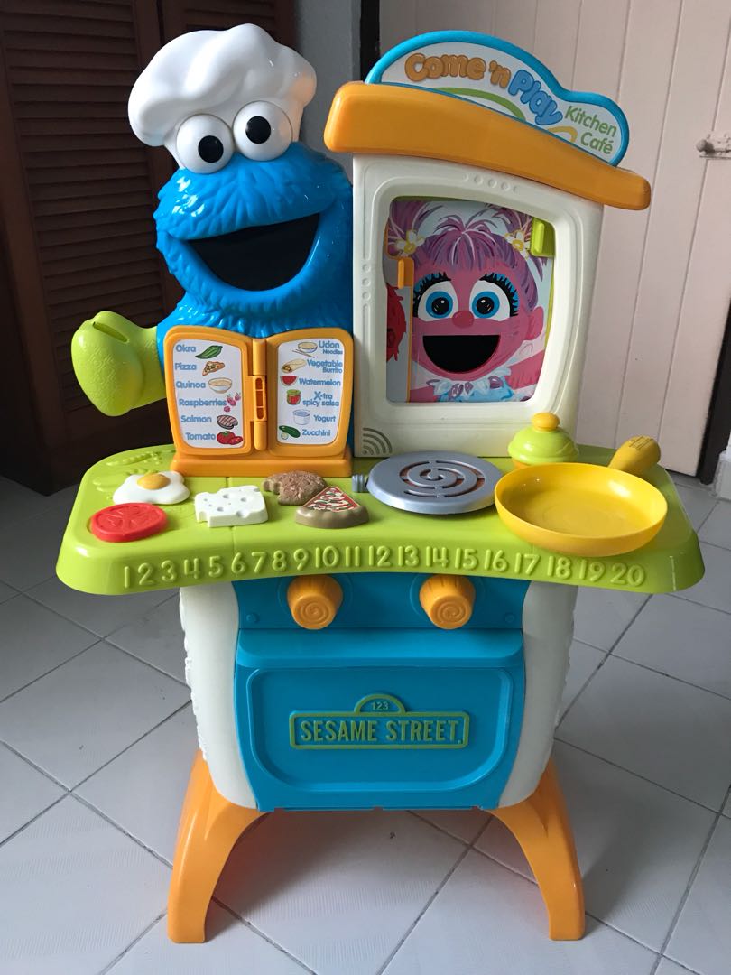 sesame street play kitchen