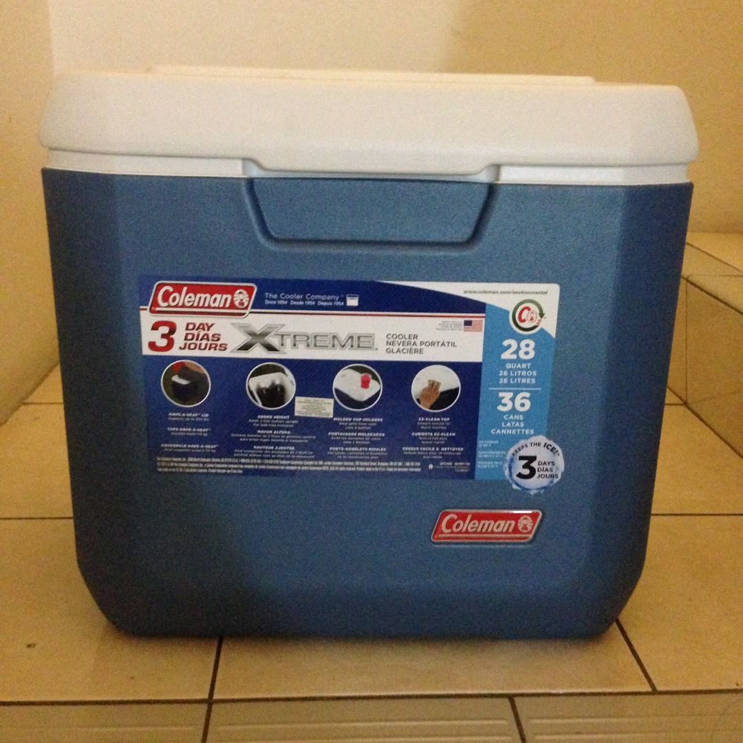 [SOLD] Coleman Xtreme Cooler Box, Furniture & Home Living, Kitchenware ...