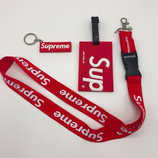 authentic supreme lanyard