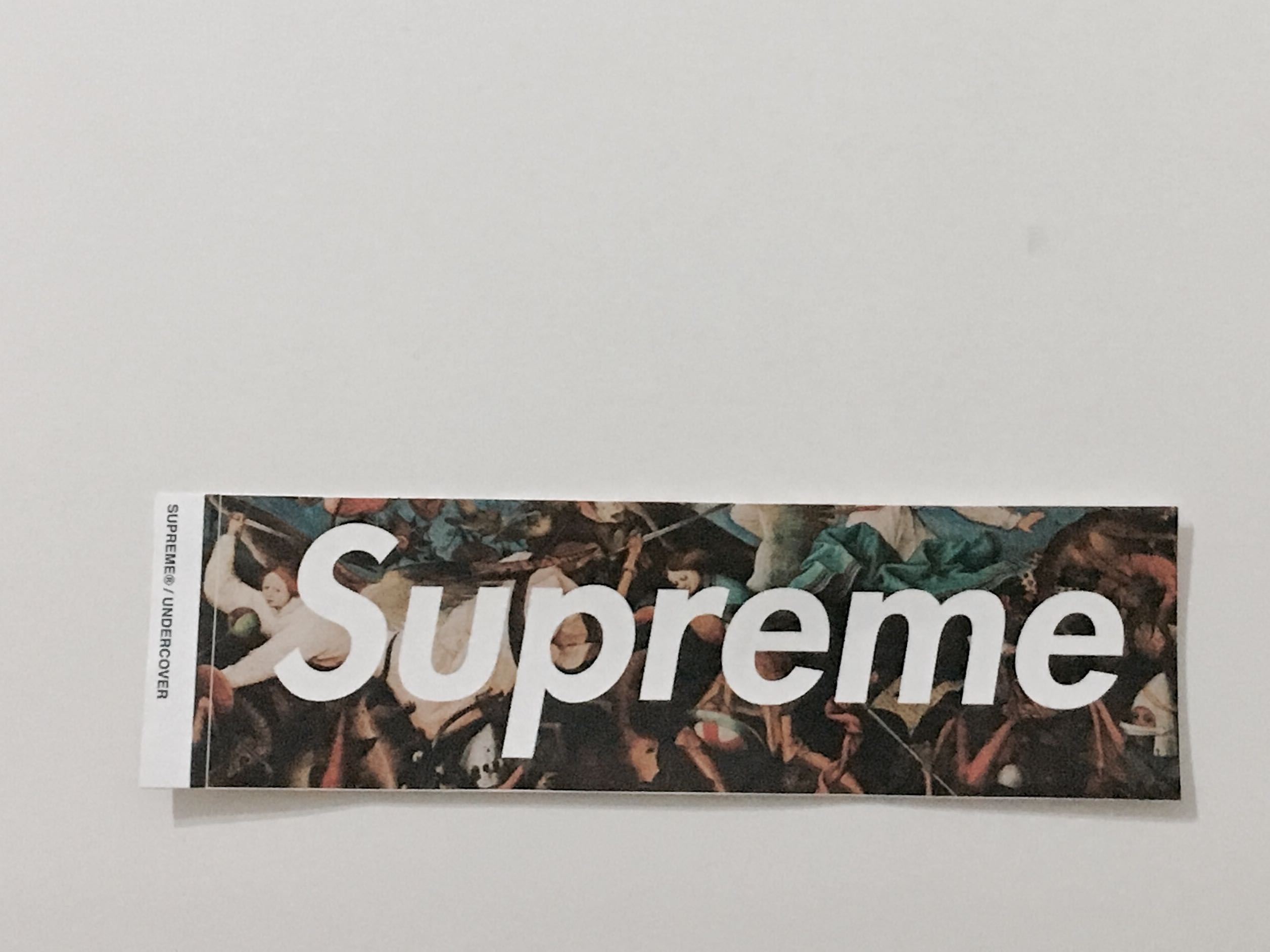 supreme undercover sticker