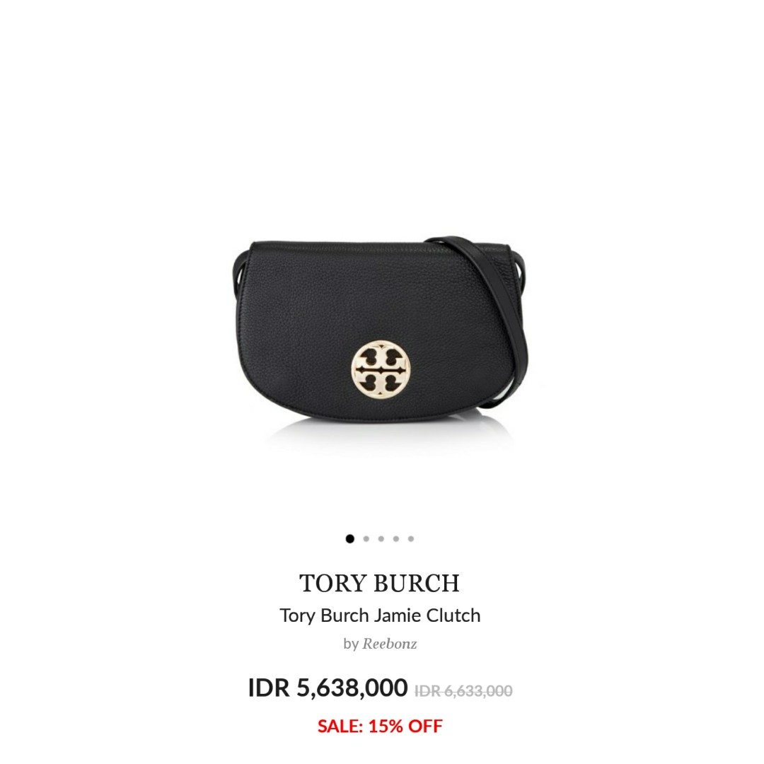 Tory burch jamie clutch sales