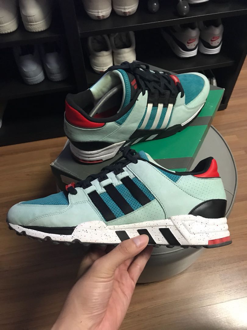 Us12 Adidas Eqt Support X Bait “Big Apple”, Men'S Fashion, Footwear,  Sneakers On Carousell