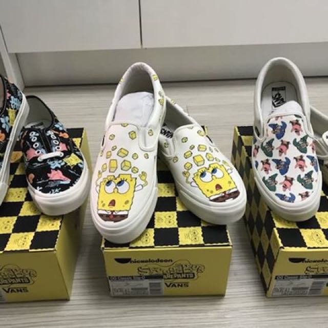 Vans Vault x Spongebob Squarepants OG LX slip on authentic