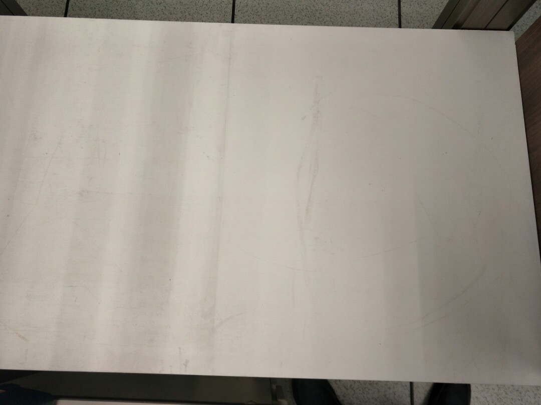 White Formica Wooden Board Furniture Others On Carousell