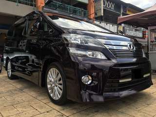 TOYOTA VELLFIRE 2.4 FULL-SPEC ( LAST MODEL ) !