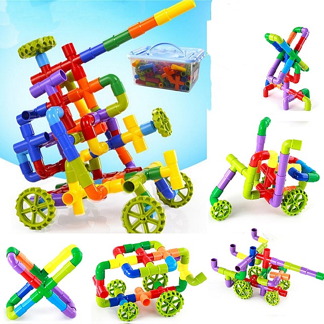 building pipes toys