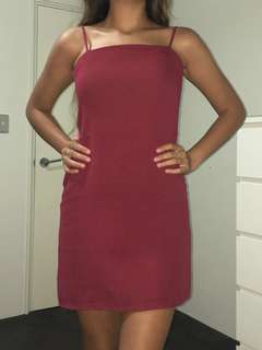 Red dress