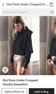 URBAN OUTFITTERS CROPPED HOODIE