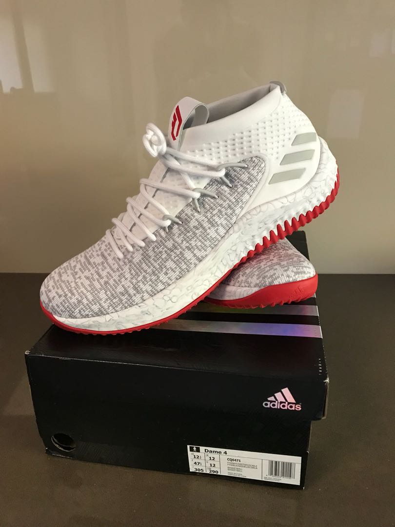 Adidas Dame 4 Basketball Shoes Men S Fashion Footwear On Carousell