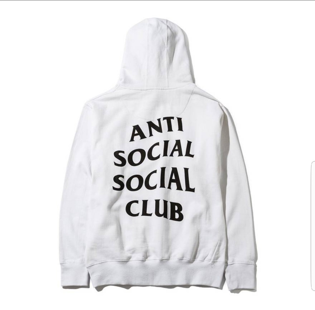 White top assc hoodie