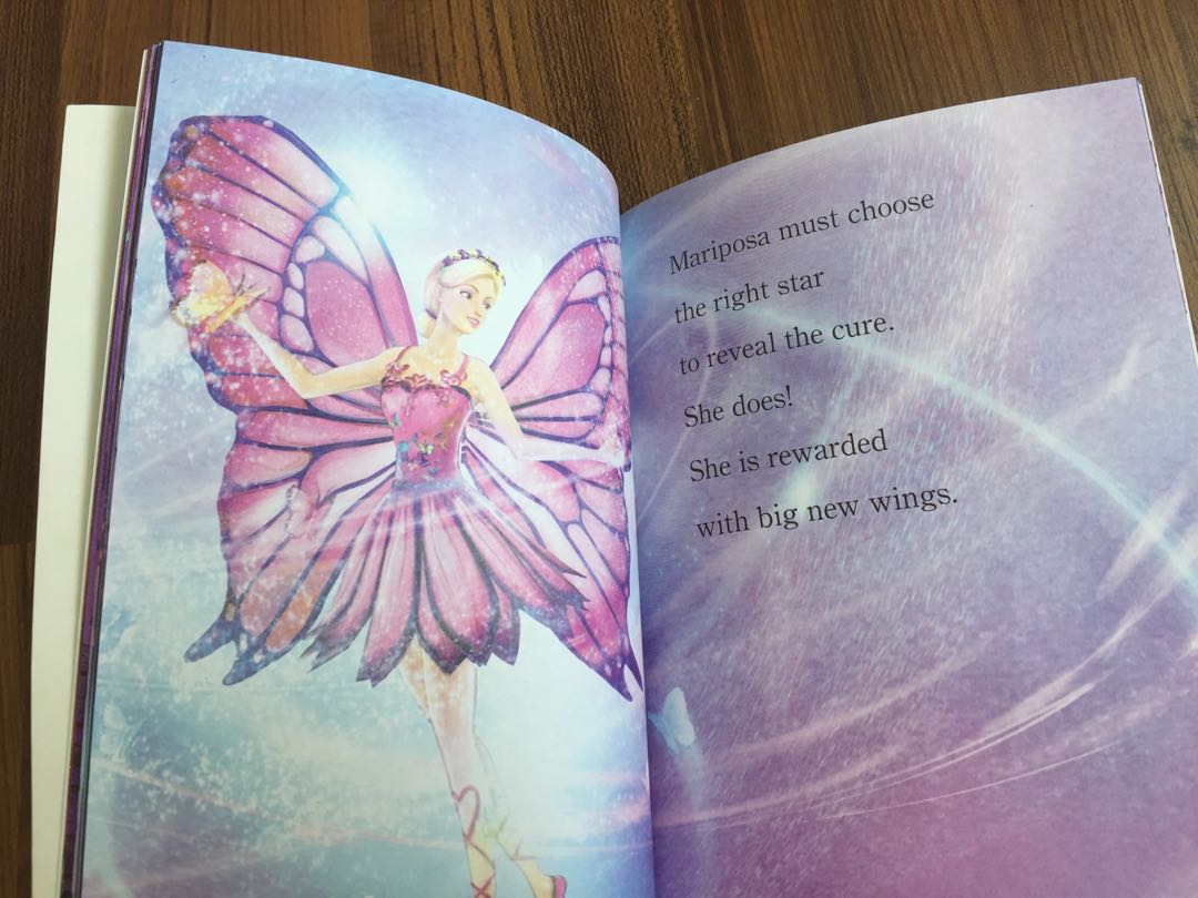 barbie mariposa book