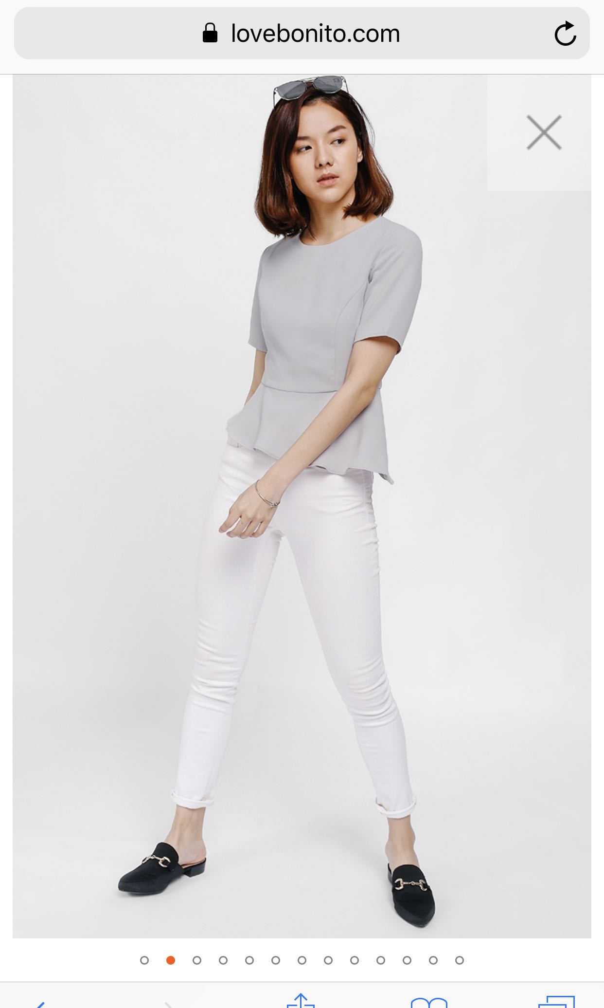 BNWT Tyole Asymmetrical Peplum Top Women s Fashion Tops Sleeveless on Carousell