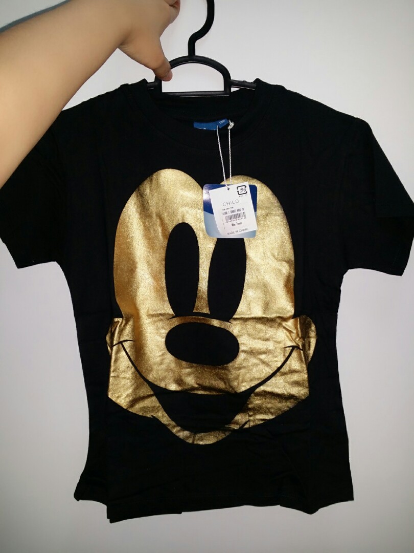 black mickey shirt