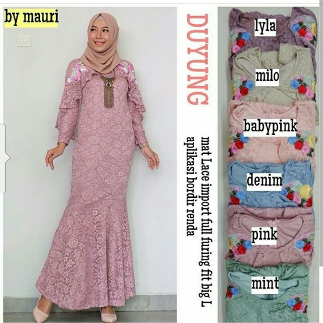 duyung dress