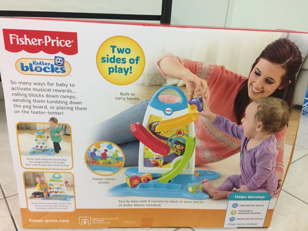 fisher price rolling blocks