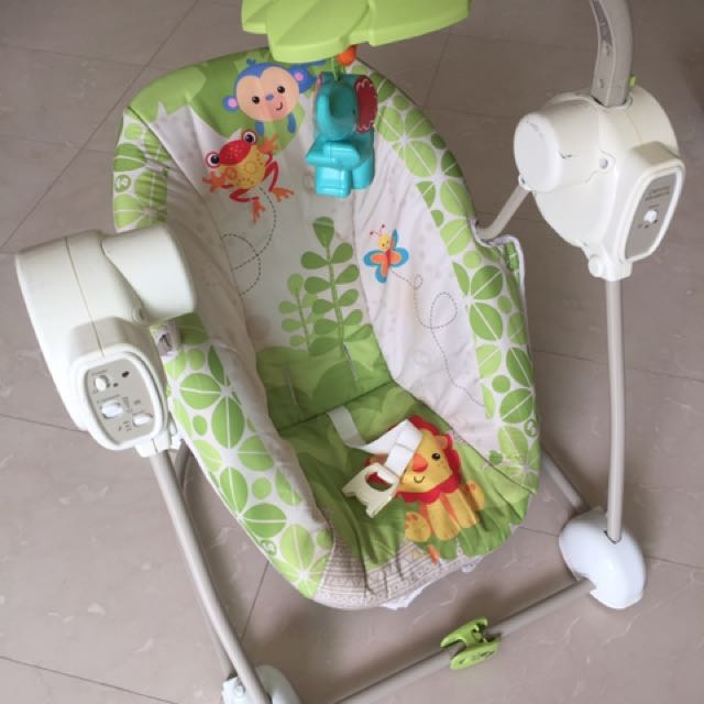 Fisher price automatic baby rocker on sale
