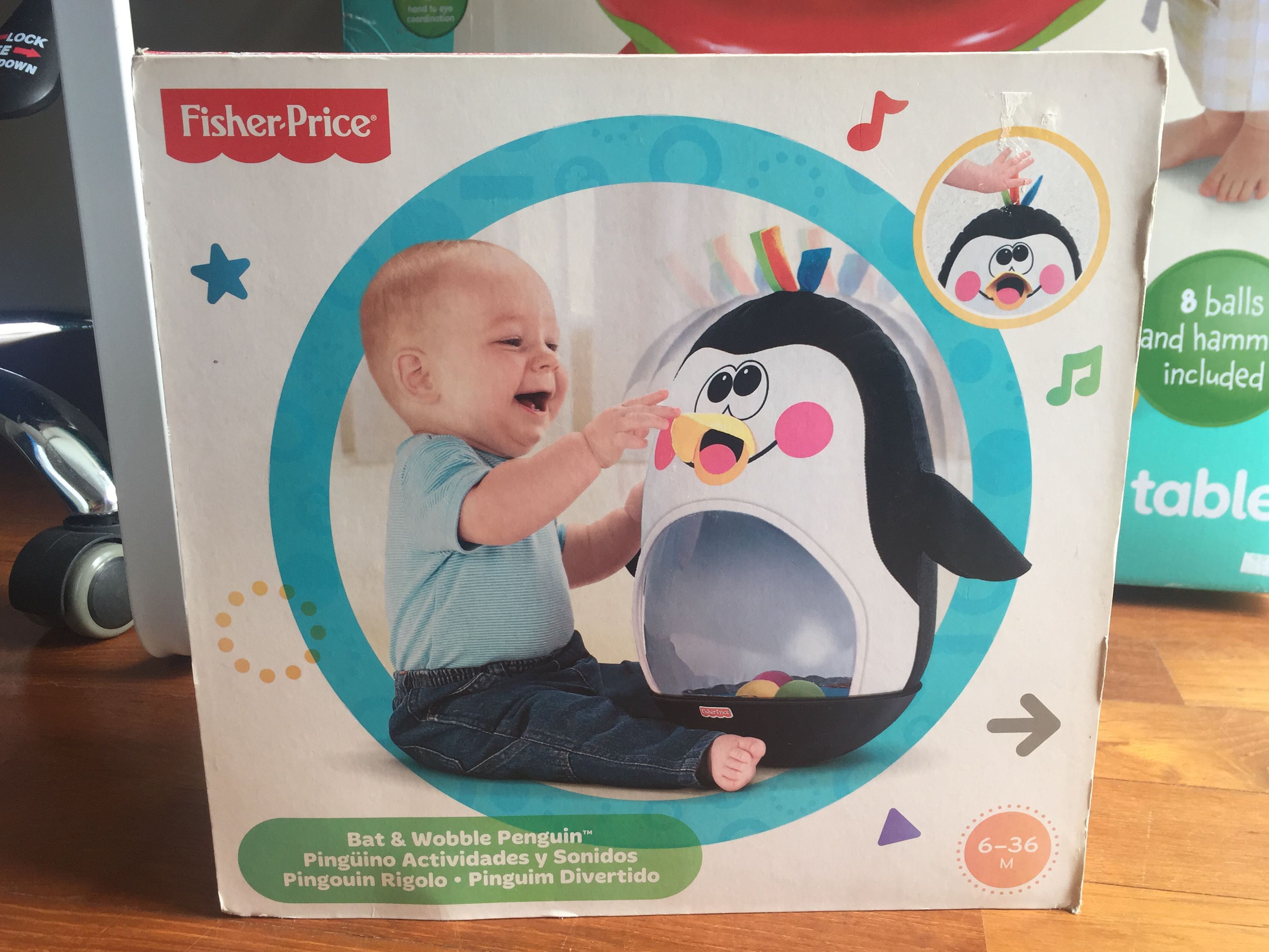 Fisher price bat and wobble penguin outlet
