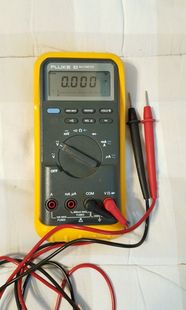 Fluke 83 digital multimeter made in USA, 健康及營養食用品, 輔助和康復輔助, 輔助和康復輔助