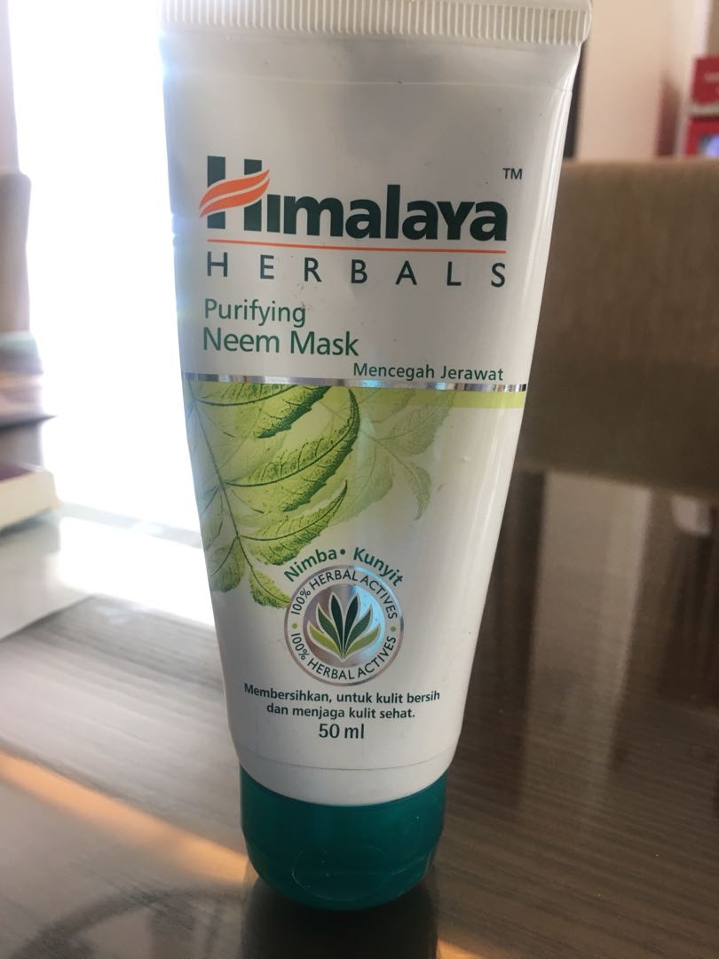 Himalaya Herbal Purifying Neem Mask Health Beauty Skin Bath Body On Carousell