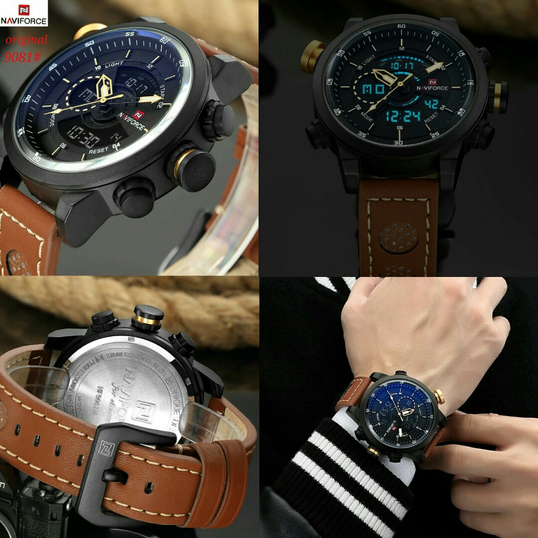 Jam Naviforce 9081 original