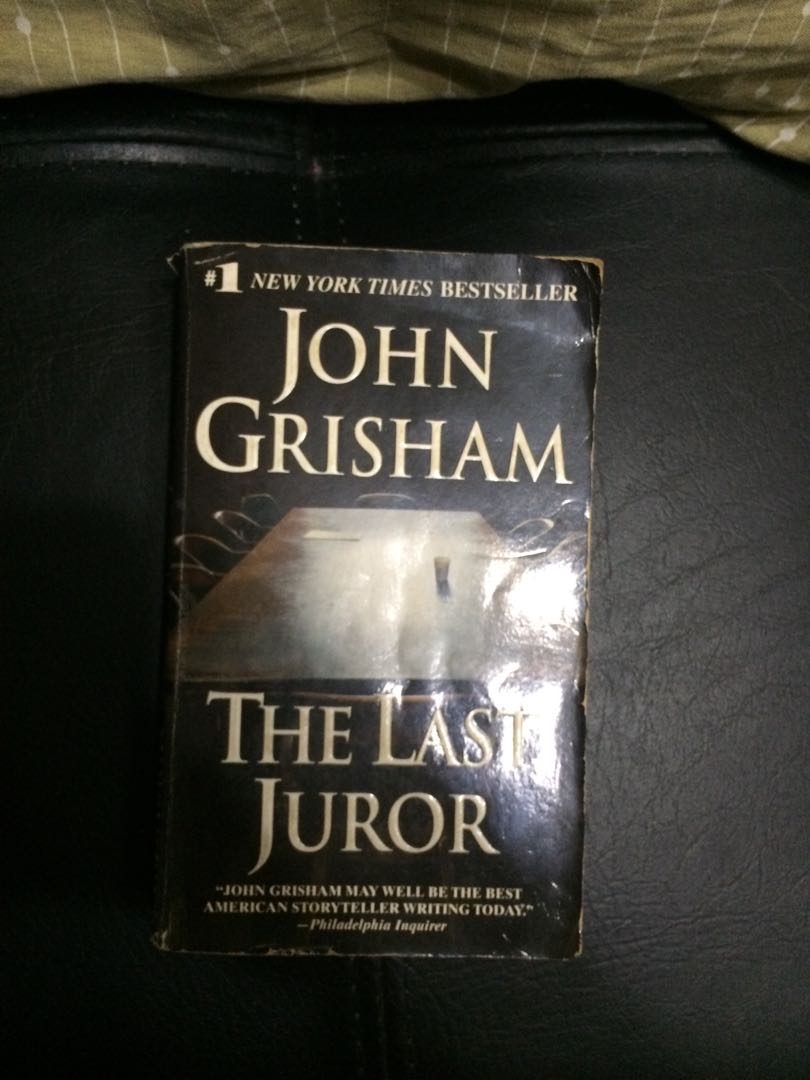 John Grishams The Last Juror Books On Carousell John Grishams The Last Juror Books On Carousell