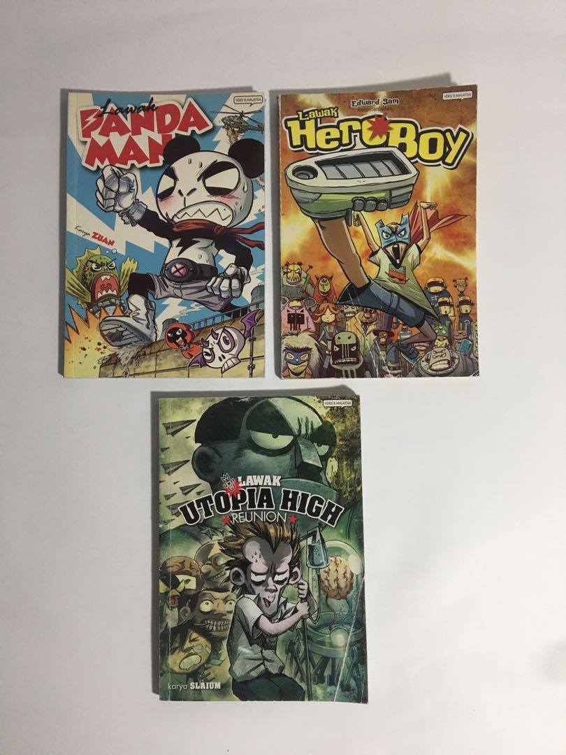 Komik Lawak Gempak Starz Books Stationery Comics Manga On Carousell