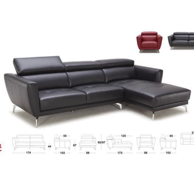 Kuka Leather Sofa Furniture Home