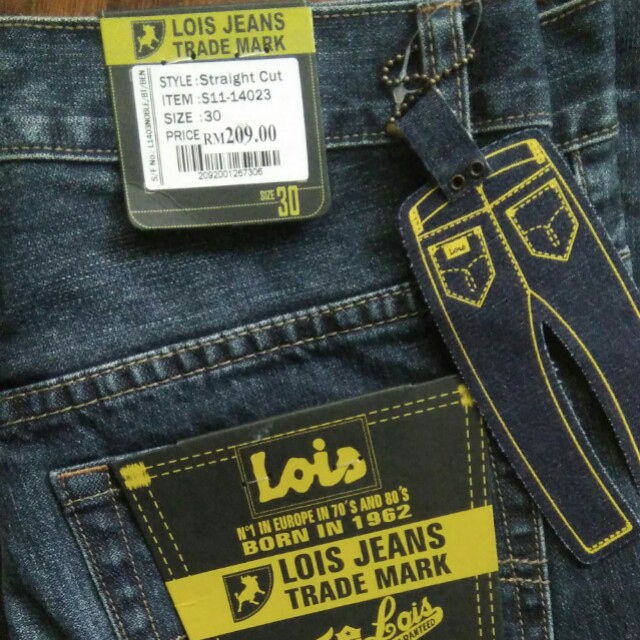 lois jeans straight cut