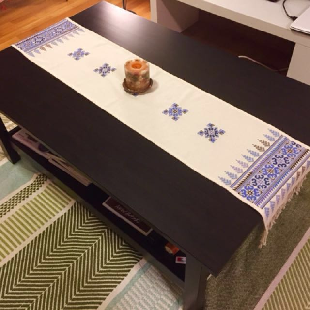 (MUST GO SALE!!) IKEA Black Wooden Coffee Table, Furniture & Home