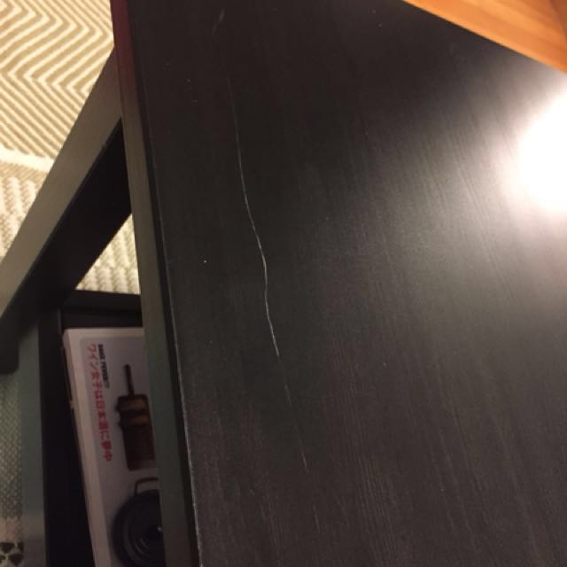 (MUST GO SALE!!) IKEA Black Wooden Coffee Table, Furniture & Home