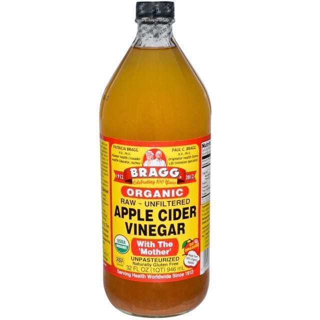 Organic Braggs Apple Cider Vinegar Food Drinks Instant Food On Carousell