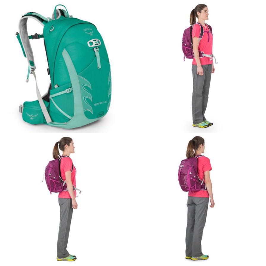 Osprey tempest 20 top lucent green