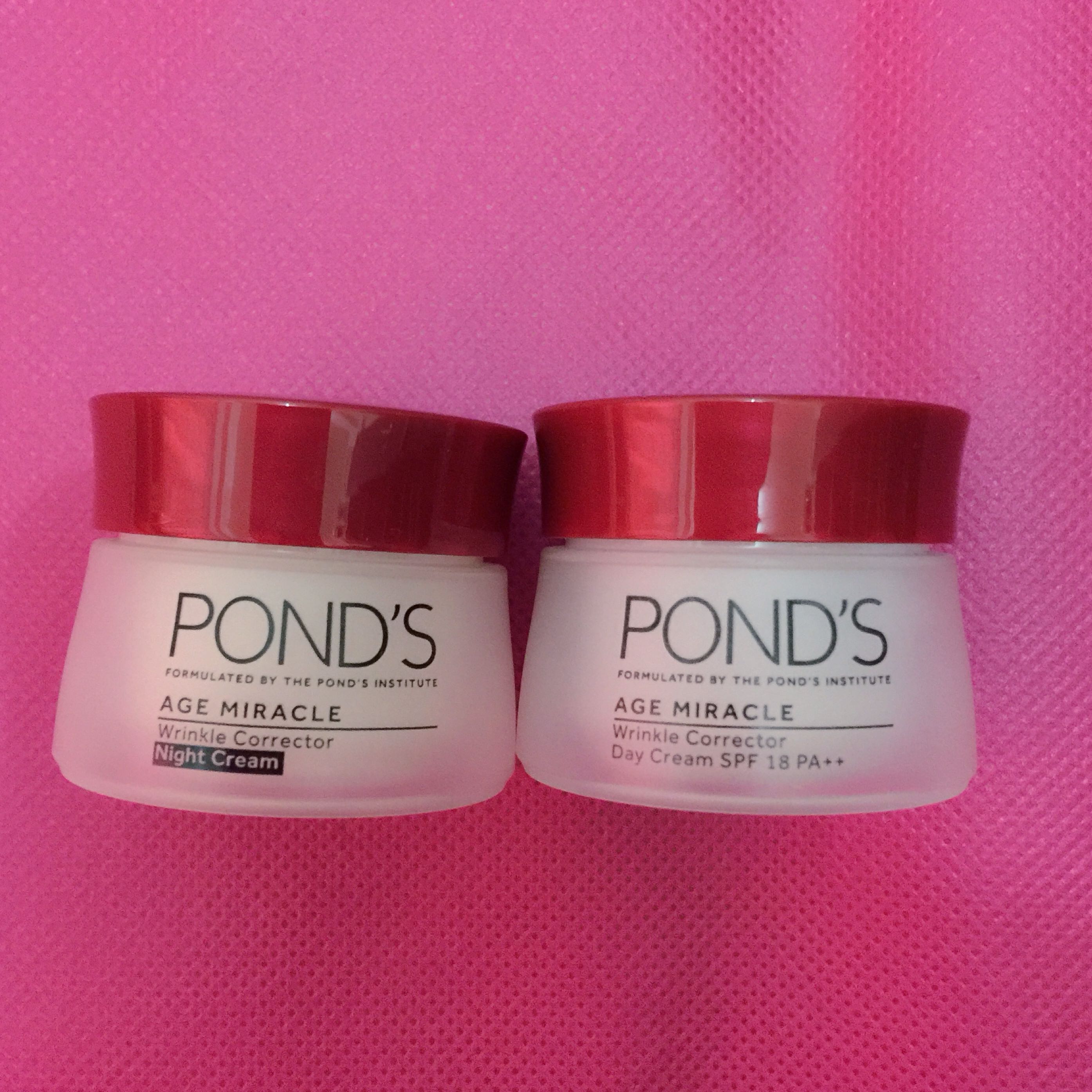 harga ponds age miracle night cream