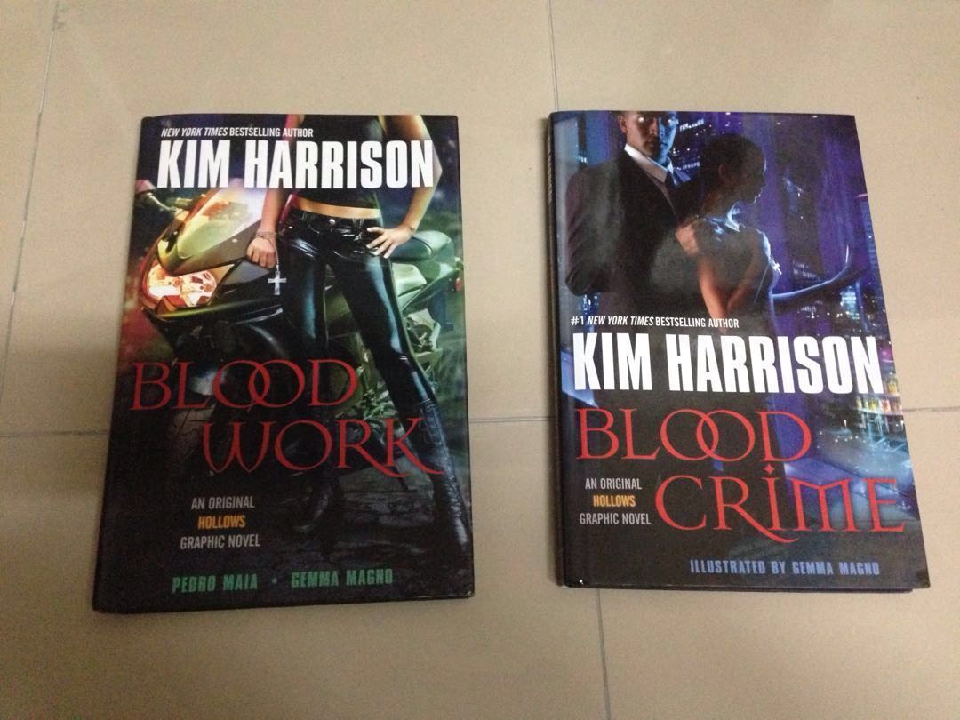 Priced Each Kim Harrison The Hollows Graphic Novel Comics Books Books On Carousell