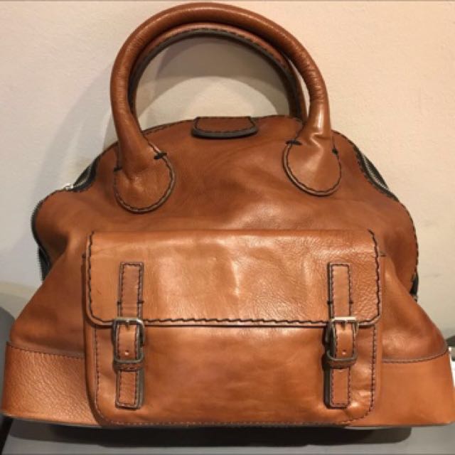 Chloe bowling bag top
